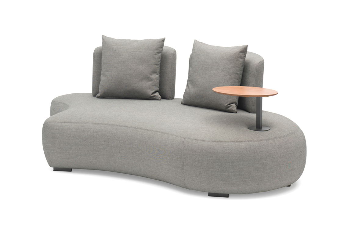 BUBBLES left hand curved sofa
